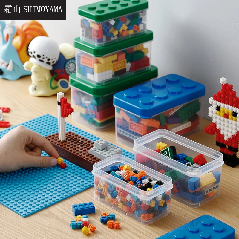 SHIMOYAMA 3pcs Toy Storage Box Space Saving Children Building Blocks Organizer Plastic Child Stackable Block Case Cosmetic Box
SHIMOYAMA 3pcs Toy Storage Box Space Saving Children Building Blocks Organizer Plastic Child Stackable Block Case Cosmetic Box