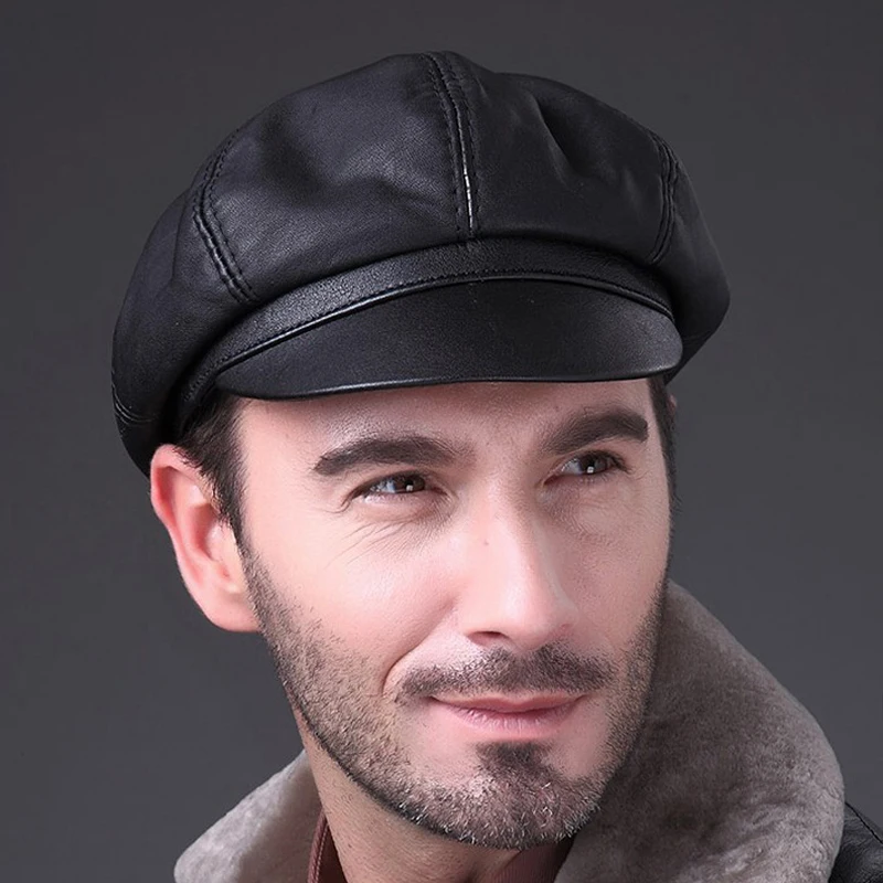 Мягкая шапка газетчика из натуральной кожи для вождения осень-зима 2023 Стильная мужская модная уличная спортивная сохраняющая тепло шапка бейсболка
Мягкая шапка газетчика из натуральной кожи для вождения осень-зима 2023 Стильная мужская модная уличная спортивная сохраняющая тепло шапка бейсболка