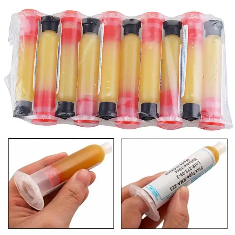 Soldering Paste RMA223 RMA-223 Solder Paste Needle Tube Grease Computer Chips Phone LED BGA SMD PGA PCB Repair Tools
Soldering Paste RMA223 RMA-223 Solder Paste Needle Tube Grease Computer Chips Phone LED BGA SMD PGA PCB Repair Tools