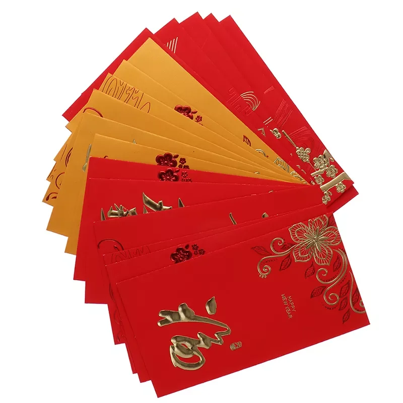 

Китайский красный креативный конверт Hongbao новый год, праздник весны день рождения, свадебный красный Подарочный конверт