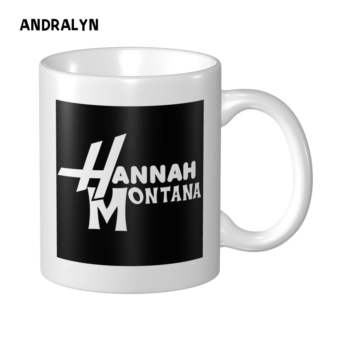 

Personalised Hannahmontanaforever Hannah Montana Forever Logo Mug 11oz Ceramic Coffee Mug Cup Dropshipping