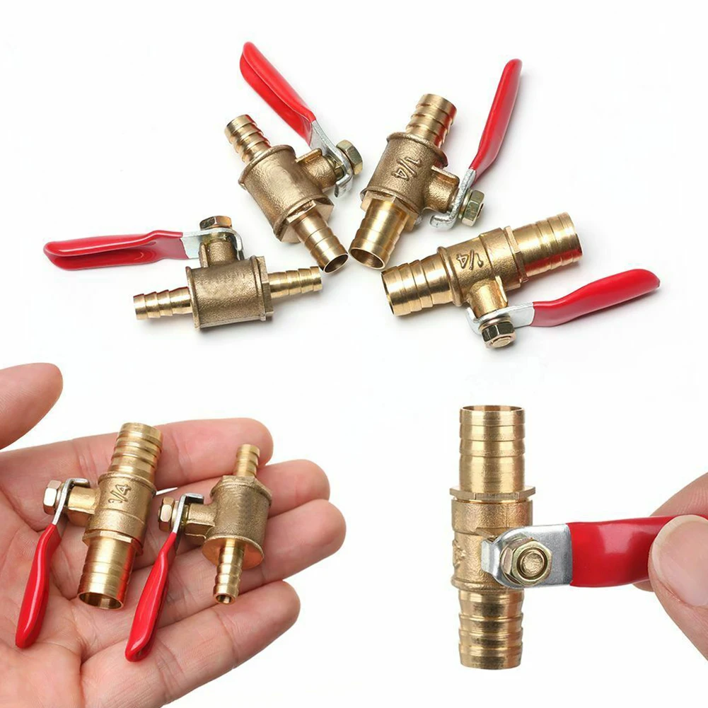 New Plastic High Quality Brass Ball Valve 6/8/10/12mm 6/8/10/12mm Ball Valve High Quality Hose Barb Inline Brass
New Plastic High Quality Brass Ball Valve 6/8/10/12mm 6/8/10/12mm Ball Valve High Quality Hose Barb Inline Brass