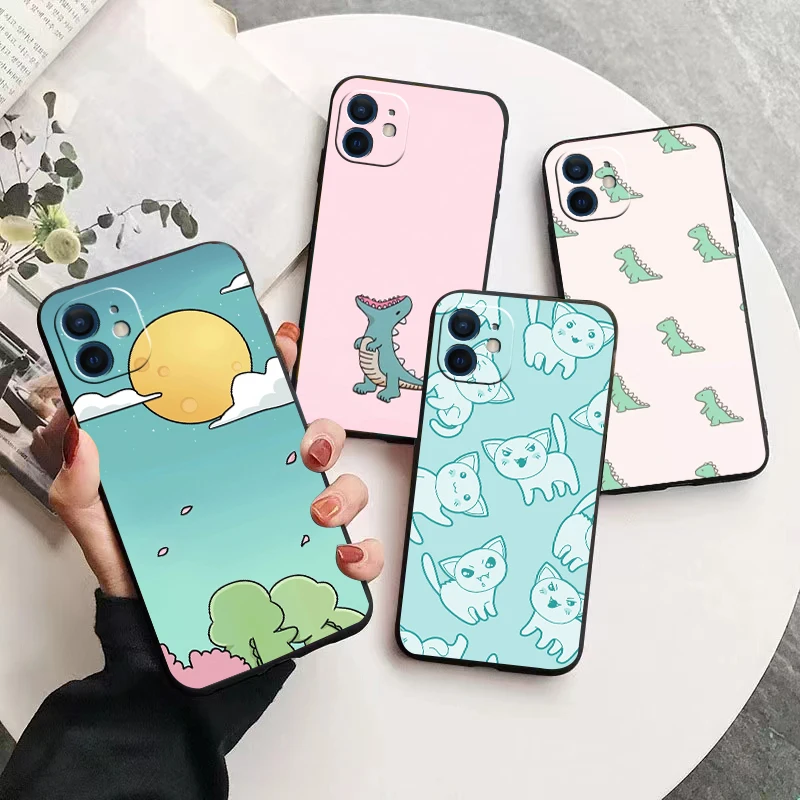 Cute cartoon animal pattern phone Case For IPhone 13 12 11 Pro Max Mini SE XR X XS Max 8Plus 7plus 6 soft6S New Shell phone Case
Cute cartoon animal pattern phone Case For IPhone 13 12 11 Pro Max Mini SE XR X XS Max 8Plus 7plus 6 soft6S New Shell phone Case