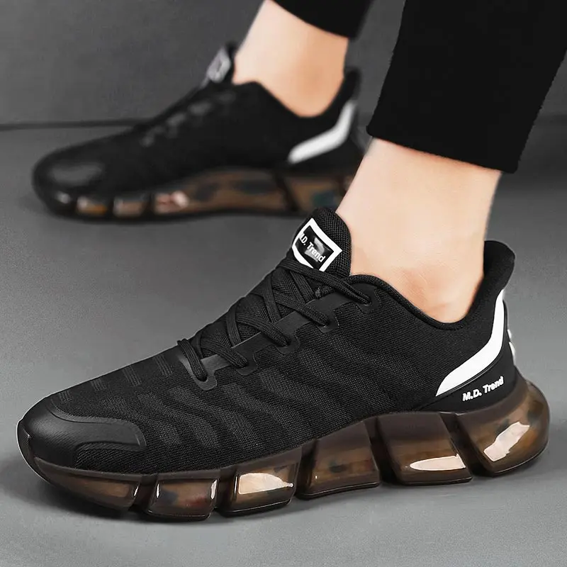 Breathable Lightweight Shoes Men's Sports Sneakers Black Running Shoes Men's Sport Shoes Men Athletic Tennis Boys Trainers E-876
Breathable Lightweight Shoes Men's Sports Sneakers Black Running Shoes Men's Sport Shoes Men Athletic Tennis Boys Trainers E-876