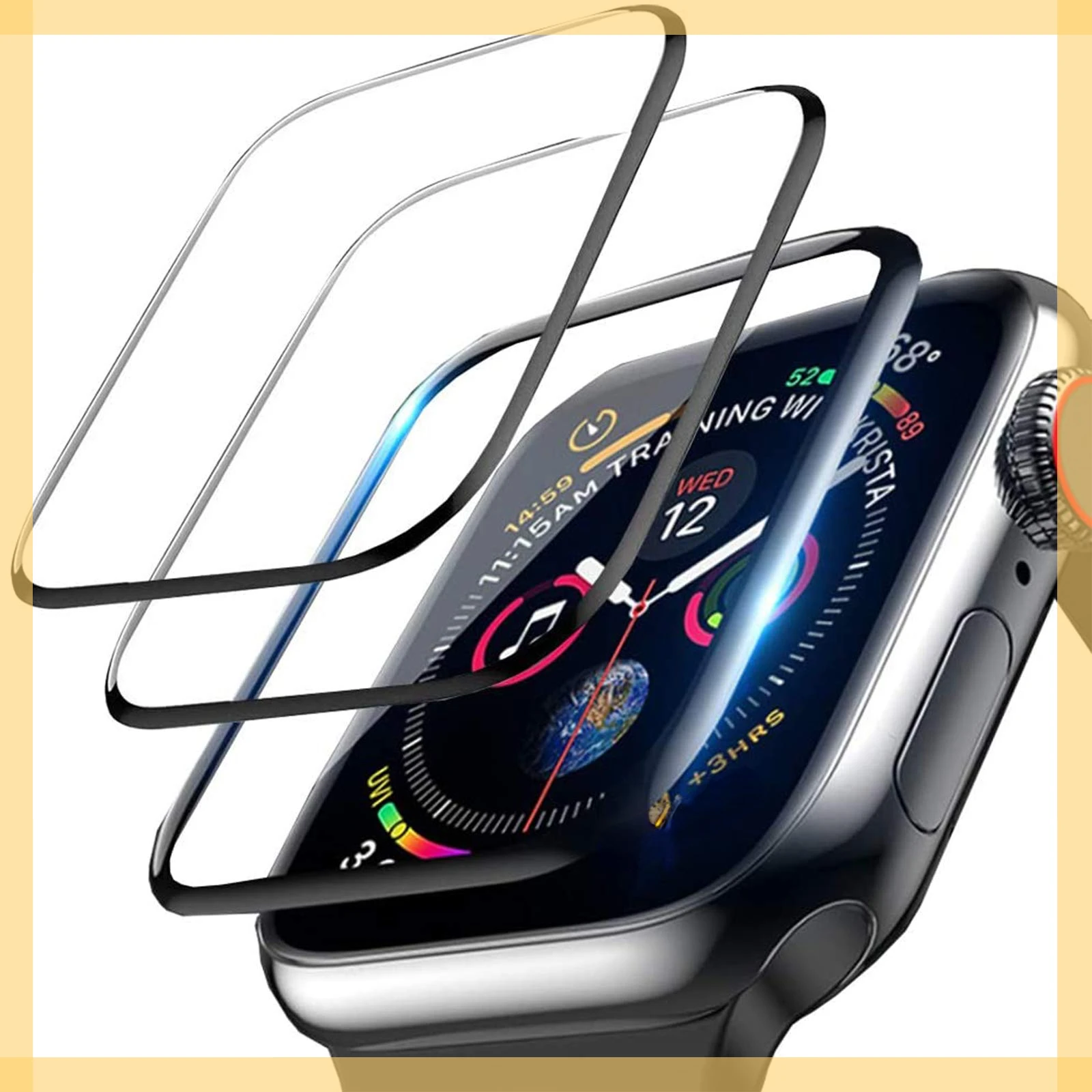 3D Tempered Glass for Apple Watch Band 41mm 45mm 42/38mm Film Screen Protector Accessories Iwatch 7 6 5 4 3 Se 40mm 44mm
3D Tempered Glass for Apple Watch Band 41mm 45mm 42/38mm Film Screen Protector Accessories Iwatch 7 6 5 4 3 Se 40mm 44mm