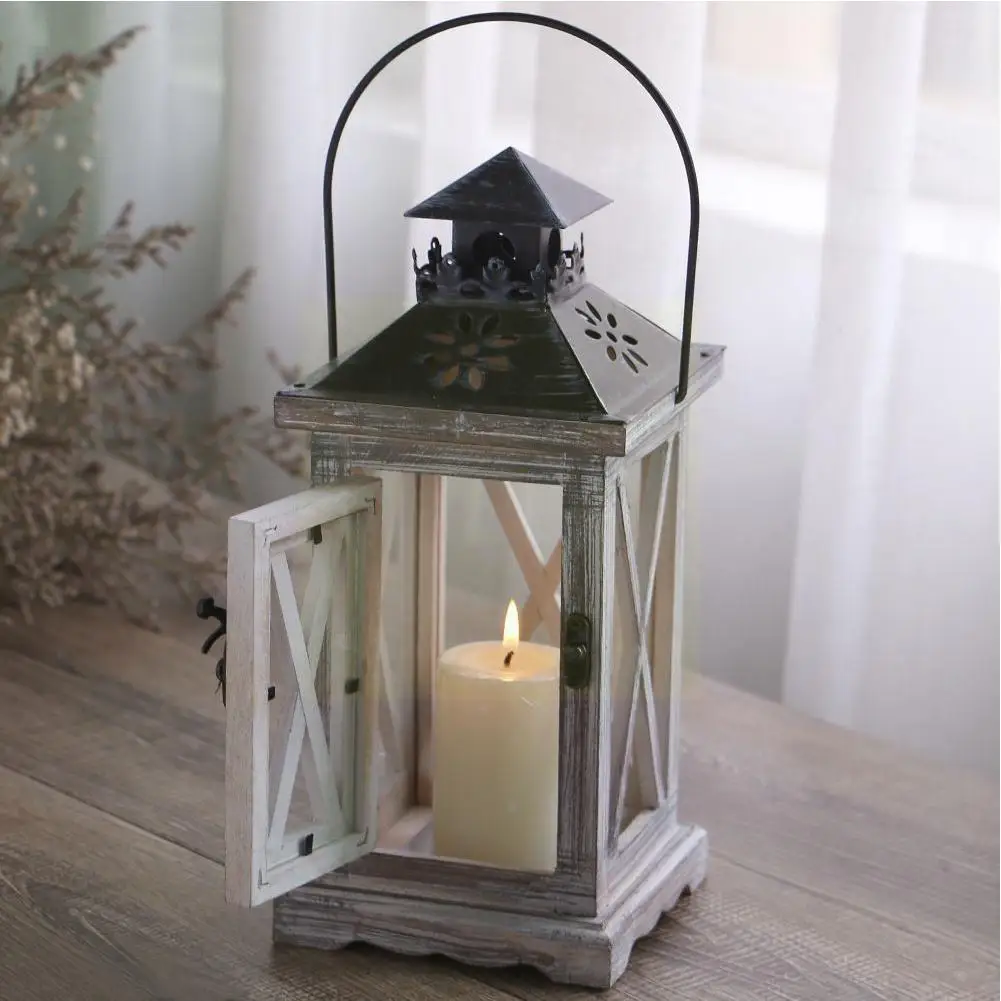 Vintage Candlestick Wooden Lantern Tea Light Lamp Candle Holder Crafts Lantern Home Candle Decoration Wedding Holder Romant S1R7
Vintage Candlestick Wooden Lantern Tea Light Lamp Candle Holder Crafts Lantern Home Candle Decoration Wedding Holder Romant S1R7