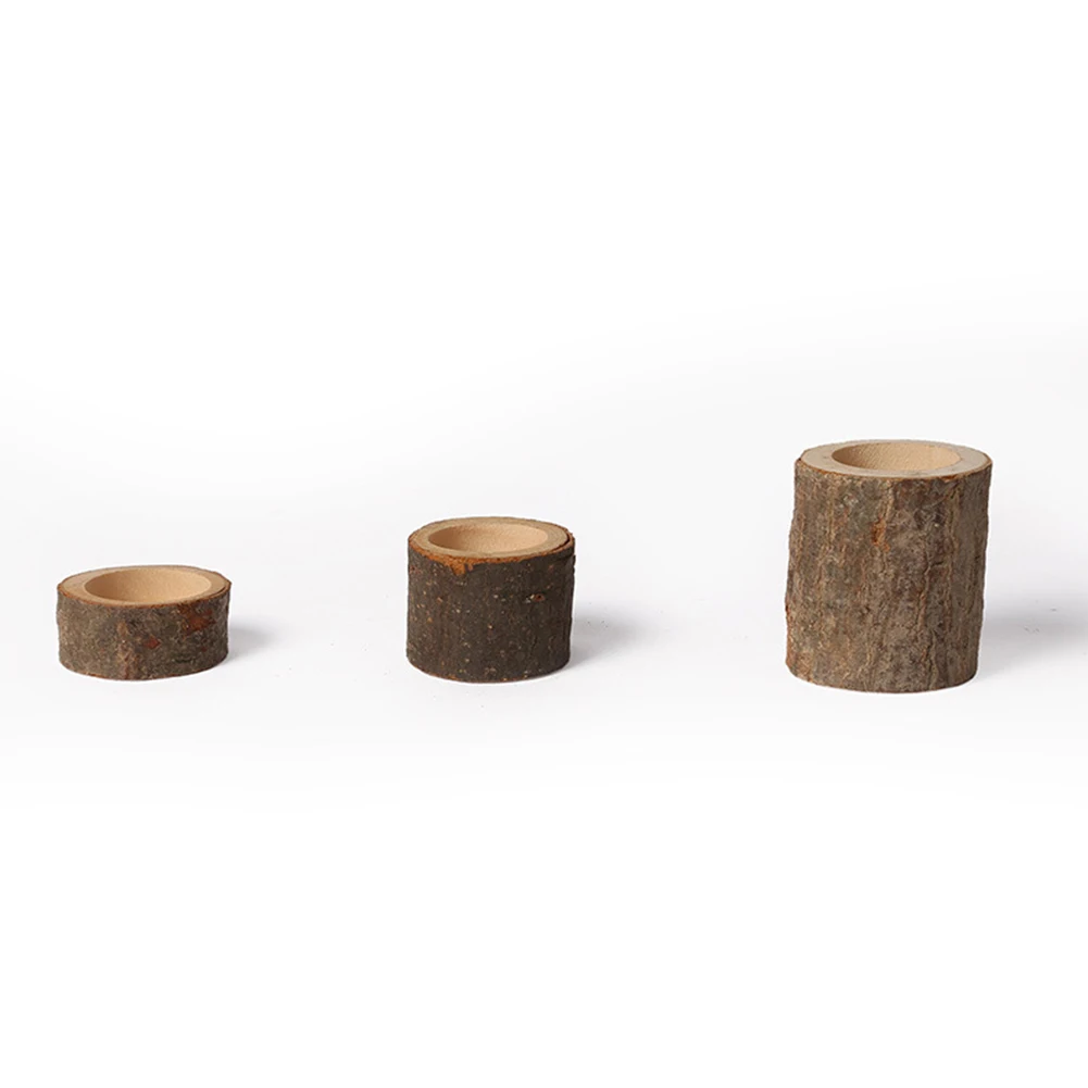 3Pc Wooden Candle Holder Base Rustic Wedding Centerpieces Candle Decor Holiday Christmas Birthday Wedding Party Table Tea Light
3Pc Wooden Candle Holder Base Rustic Wedding Centerpieces Candle Decor Holiday Christmas Birthday Wedding Party Table Tea Light