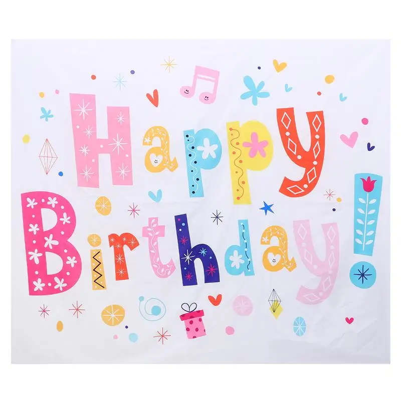 Cartoon Photo Backdrop Happy Birthday Theme Printed Birthday Party Background
Cartoon Photo Backdrop Happy Birthday Theme Printed Birthday Party Background