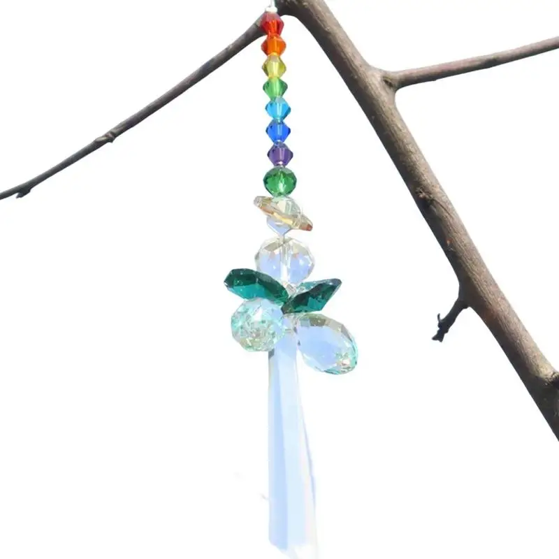 Rainbow Maker Angel Crystal Angel Christmas Tree Ornaments Crystal Car Hanging Ornament Rainbow Maker For Home Decoration
Rainbow Maker Angel Crystal Angel Christmas Tree Ornaments Crystal Car Hanging Ornament Rainbow Maker For Home Decoration