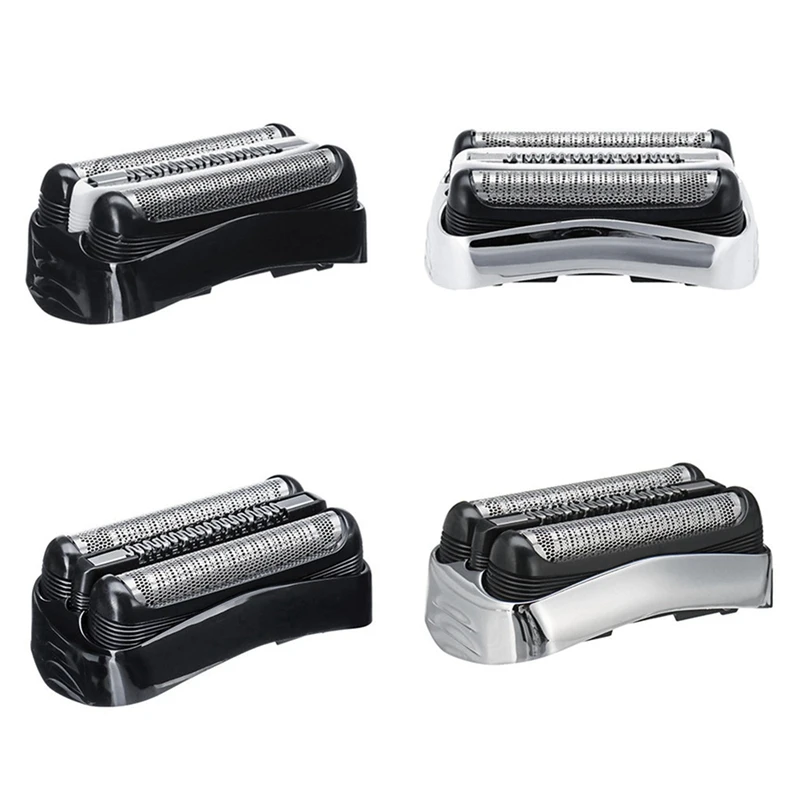 4Pcs 21B 21S 32B 32S Electric Shaver Replacement Head Knife Net Membrane for Braun Series 3 301S 310S 320S 3000S 3020S
4Pcs 21B 21S 32B 32S Electric Shaver Replacement Head Knife Net Membrane for Braun Series 3 301S 310S 320S 3000S 3020S