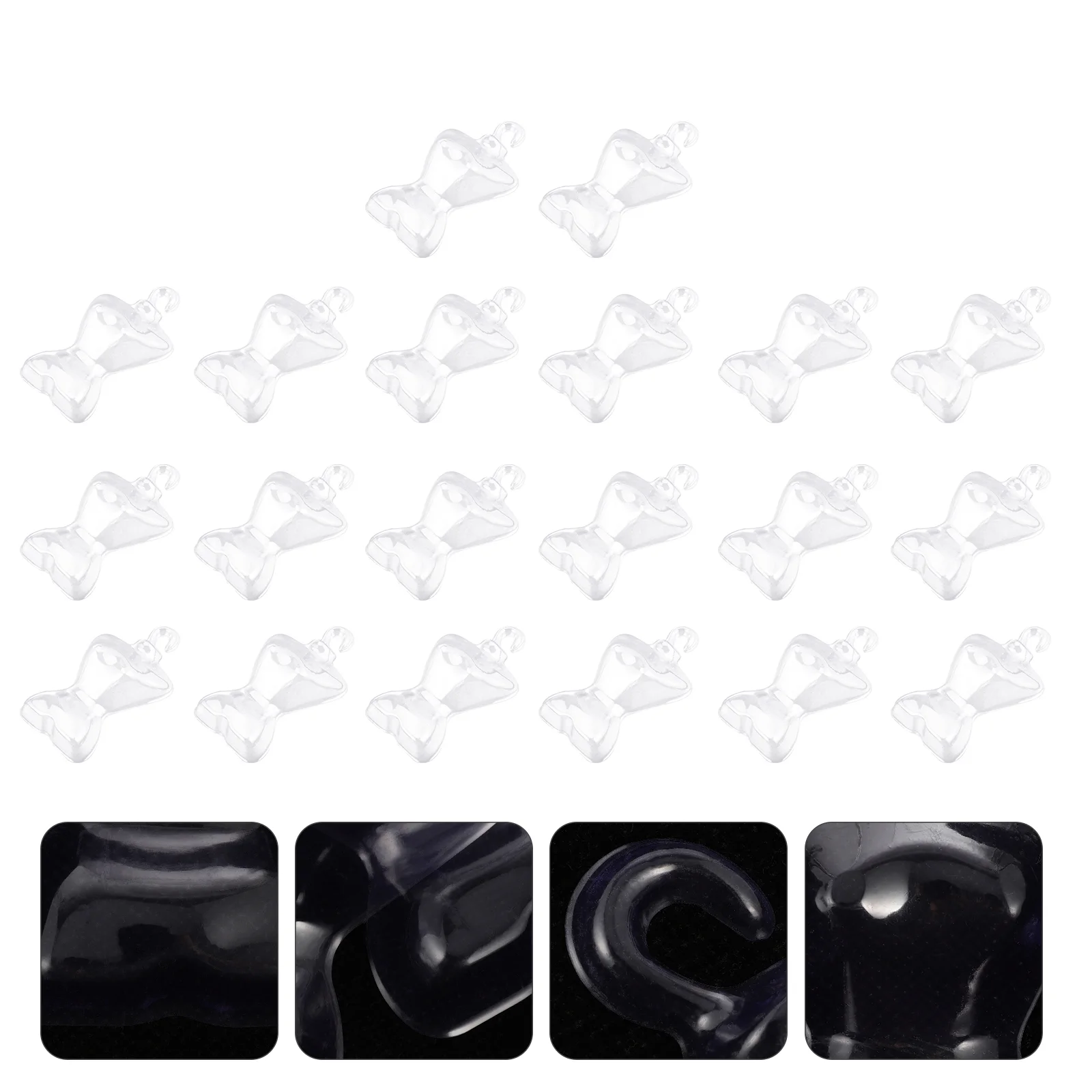 200 Pcs Coat Hanger Mini House Accessory Micro Dress Plastic Dolls Clothes Hangers Clothing Clear Bust Model Playes
200 Pcs Coat Hanger Mini House Accessory Micro Dress Plastic Dolls Clothes Hangers Clothing Clear Bust Model Playes