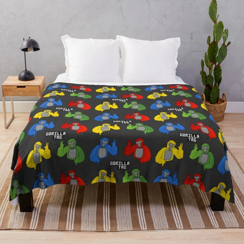 Gorilla Tag Blue, Yellow, Green, Red Gorilla's Gorilla Tag Logo Throw Blanket5 six/200x180cm
Gorilla Tag Blue, Yellow, Green, Red Gorilla's Gorilla Tag Logo Throw Blanket5 six/200x180cm