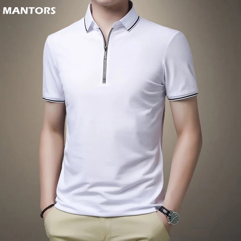 2023 Summer Men's Polo Shirt Casual Short-sleeved T Shirt Business Fashion Lapel Zippers Tee Male Breathable Polo Mens Clothing
2023 Summer Men's Polo Shirt Casual Short-sleeved T Shirt Business Fashion Lapel Zippers Tee Male Breathable Polo Mens Clothing