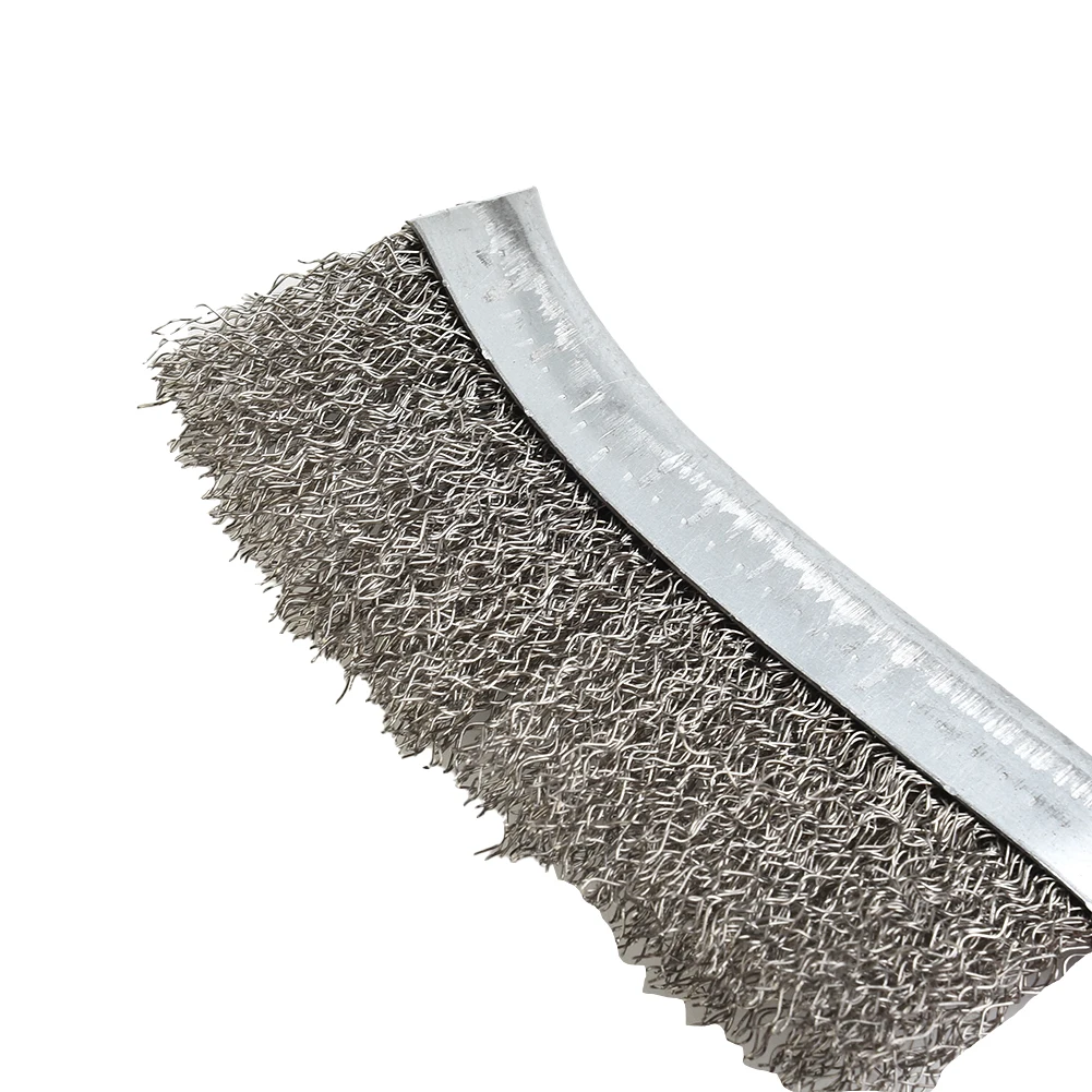 1pcs Stainless Steel Wire Brush 235mmX0.3mmX32mm Rust Removal Gap Cleaning Wire Brush For Welding Seam Plastic Hand Tools
1pcs Stainless Steel Wire Brush 235mmX0.3mmX32mm Rust Removal Gap Cleaning Wire Brush For Welding Seam Plastic Hand Tools