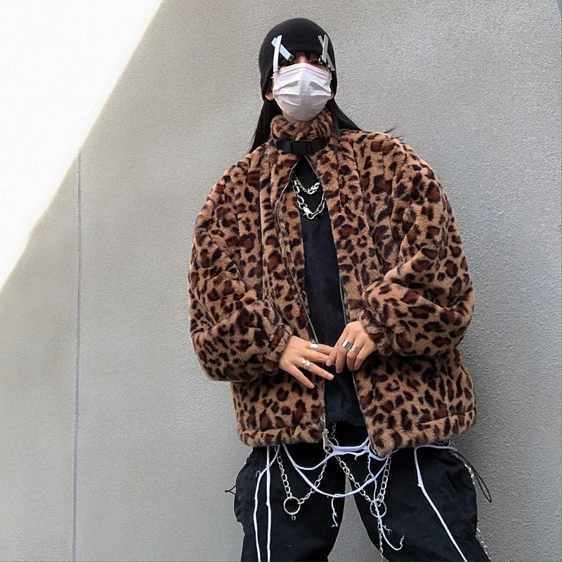 Women's Winter Jacket Fashion Vintage Leopard Print Cotton Clip Warm Zipper Jacket Windproof Jacket
Women's Winter Jacket Fashion Vintage Leopard Print Cotton Clip Warm Zipper Jacket Windproof Jacket