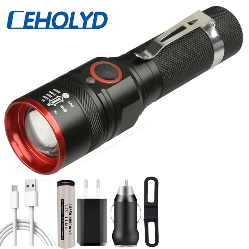 Новый дизайн, XM-L T6 фонарь, водонепроницаемый фонарь с Micro USB-портом, 4 режима, Регулируемый зум для кемпинга, трекинга, фотовспышка
Новый дизайн, XM-L T6 фонарь, водонепроницаемый фонарь с Micro USB-портом, 4 режима, Регулируемый зум для кемпинга, трекинга, фотовспышка