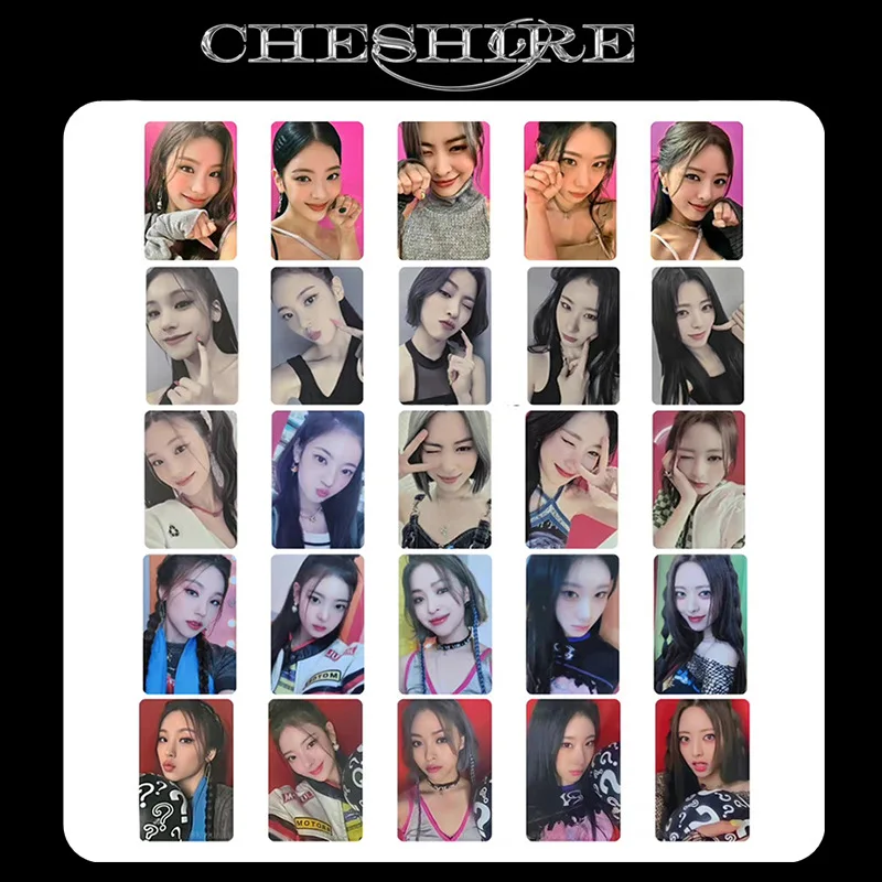 Kpop Idol 6pcs/set Lomo Cards ITZY CHESHIRE Photocards Photo Card Postcard for Fans Collection
Kpop Idol 6pcs/set Lomo Cards ITZY CHESHIRE Photocards Photo Card Postcard for Fans Collection