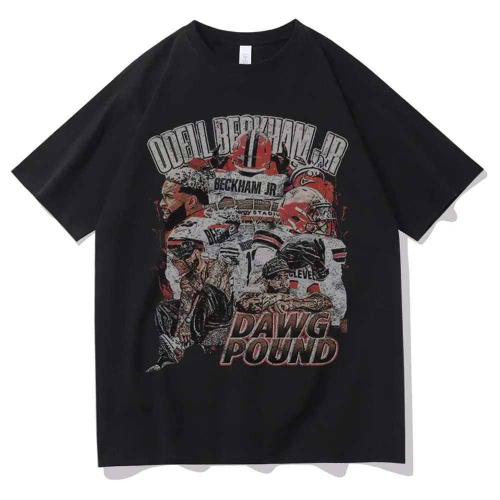 Vintage Odell Beckham Jr Dawg Pound Graphic Print Tshirt Men Oversized Tee Short Sleeve Man Woman Fashion Hip Hop T-shirt Tops
Vintage Odell Beckham Jr Dawg Pound Graphic Print Tshirt Men Oversized Tee Short Sleeve Man Woman Fashion Hip Hop T-shirt Tops