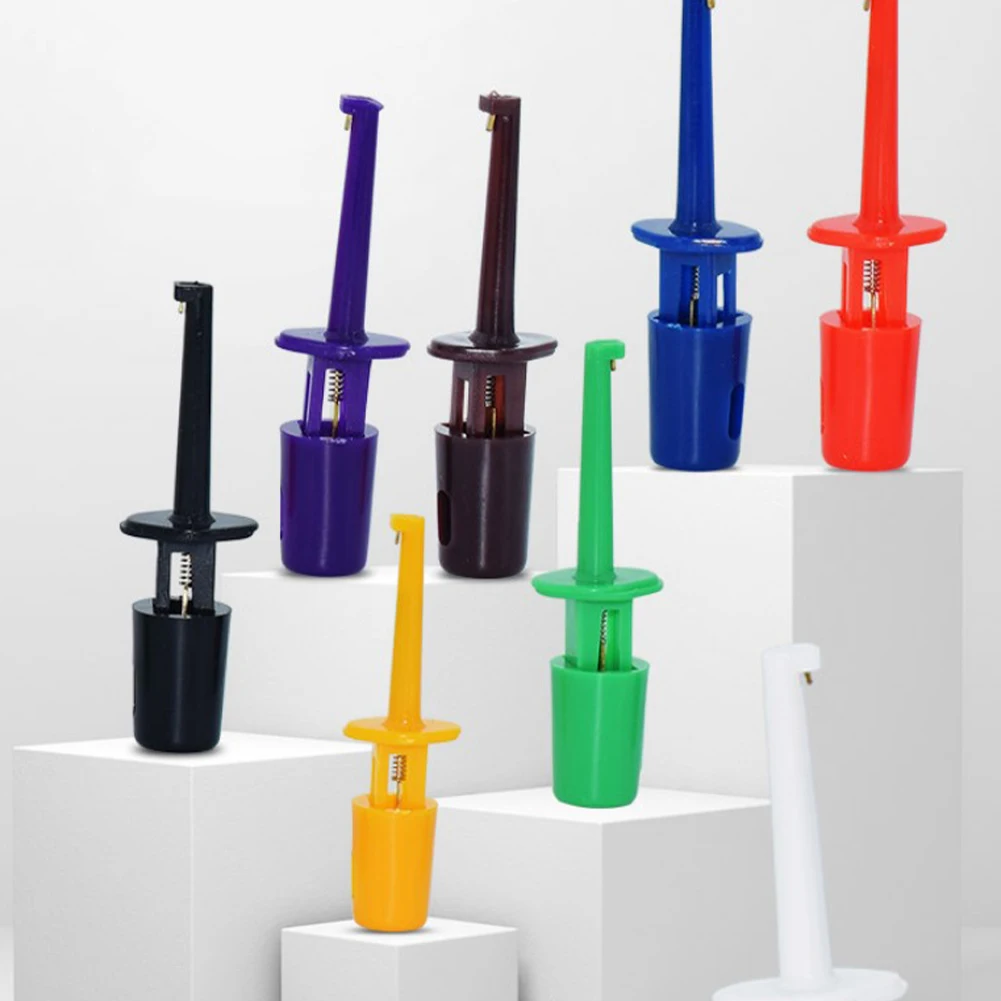 Mini 10pcs Single Test Hooks Needle Clips Probe For Electronic Testing IC Grabber Large Round Crocodile Clip Wire Accessories
Mini 10pcs Single Test Hooks Needle Clips Probe For Electronic Testing IC Grabber Large Round Crocodile Clip Wire Accessories