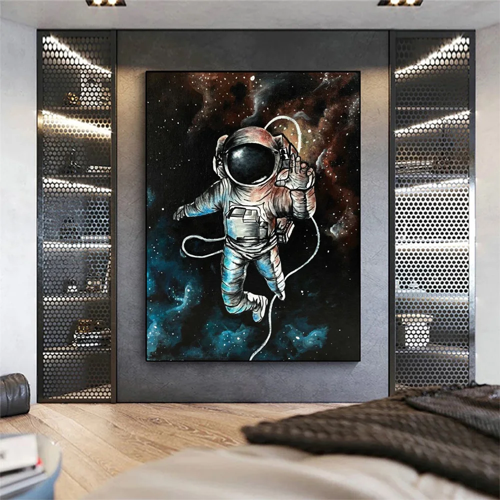 Astronauts Wall Art Posters Luxury Mural Modern Home Decor Painting Canvas Pictures Prints Living Room Bedroom Decoration Gifts
Astronauts Wall Art Posters Luxury Mural Modern Home Decor Painting Canvas Pictures Prints Living Room Bedroom Decoration Gifts