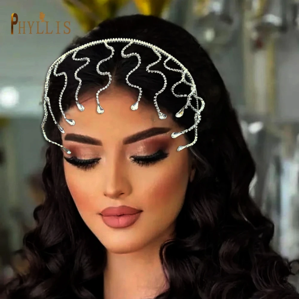 A453 Fashion Wedding Tiara Bridal Headpiece Pageant Hair Ornaments Romantic Bride Headdress Rhinestone Tiara Banquet Headband
A453 Fashion Wedding Tiara Bridal Headpiece Pageant Hair Ornaments Romantic Bride Headdress Rhinestone Tiara Banquet Headband
