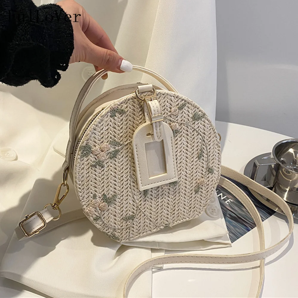 Texture Woven Mini Round Shoulder Bags Women Fresh And Fashionable Crossbody Bags Female 2022 New Designer Brand Purse And Bag
Texture Woven Mini Round Shoulder Bags Women Fresh And Fashionable Crossbody Bags Female 2022 New Designer Brand Purse And Bag