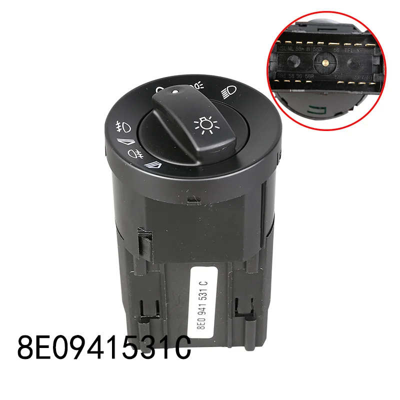 8E0941531C Car Headlight Fog Light Switch Repair Kit Replace For AUDI A4 8H7,B6,8HE,B7 SEAT EXEO 3R2 2008- 8E0941531 8E0941531A
8E0941531C Car Headlight Fog Light Switch Repair Kit Replace For AUDI A4 8H7,B6,8HE,B7 SEAT EXEO 3R2 2008- 8E0941531 8E0941531A
