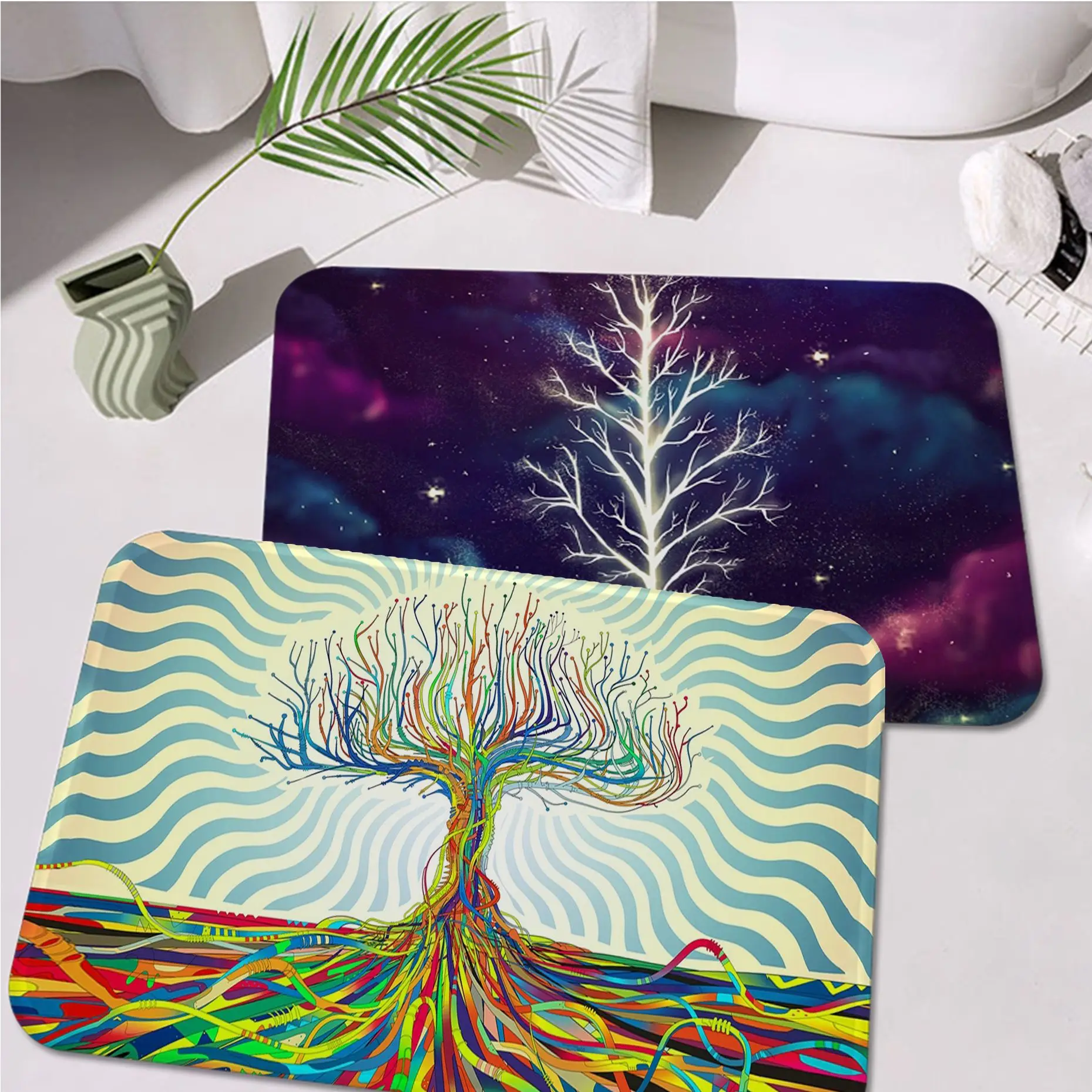 Colorful Tree Bath Mat Non-Slip Laundry Room Mat Laundry Decor Balcony Child Living Room Doormat Area Rug
Colorful Tree Bath Mat Non-Slip Laundry Room Mat Laundry Decor Balcony Child Living Room Doormat Area Rug