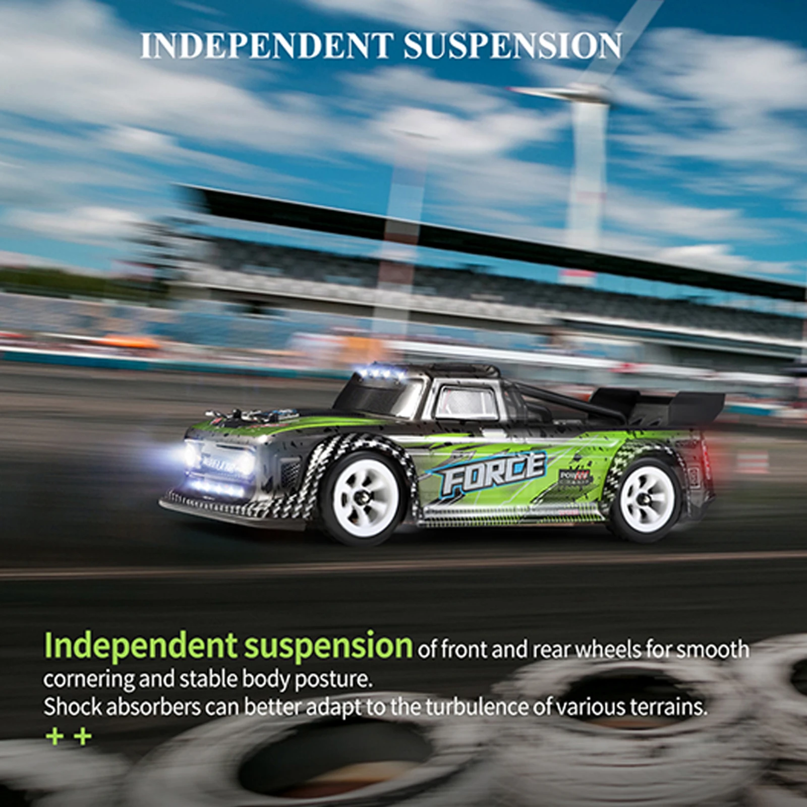 WLtoys Electric Drift Car for Kids Adults Remote Control Truck 1/28 2.4GHz 30km/h High Speed RC Racing Car
WLtoys Electric Drift Car for Kids Adults Remote Control Truck 1/28 2.4GHz 30km/h High Speed RC Racing Car