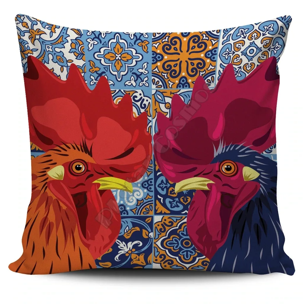 Ceramic Rooster Pillow Cover 3D All Over Printed Pillowcases Home Decoration Double-sided Printing 01
Ceramic Rooster Pillow Cover 3D All Over Printed Pillowcases Home Decoration Double-sided Printing 01