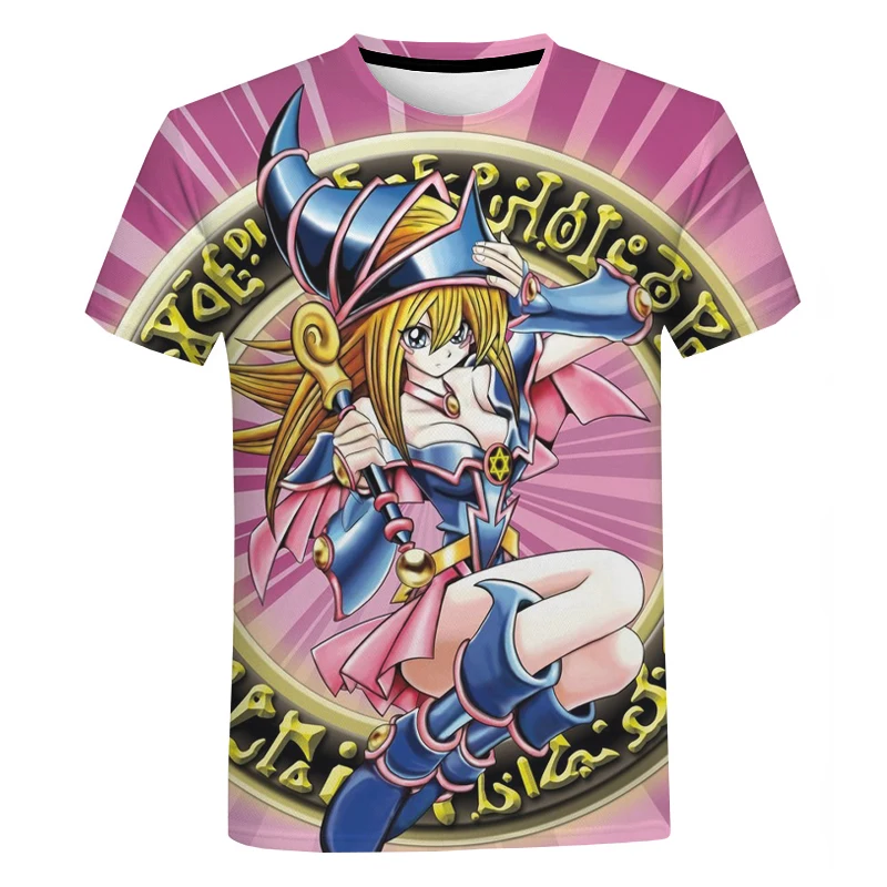 Yu-Gi-Oh! Men's Short Sleeve T-Shirts Summer Streetwear Men's Casual High Street Japan 3D Printing Cartoon T-Shirts Boys Cute
Yu-Gi-Oh! Men's Short Sleeve T-Shirts Summer Streetwear Men's Casual High Street Japan 3D Printing Cartoon T-Shirts Boys Cute