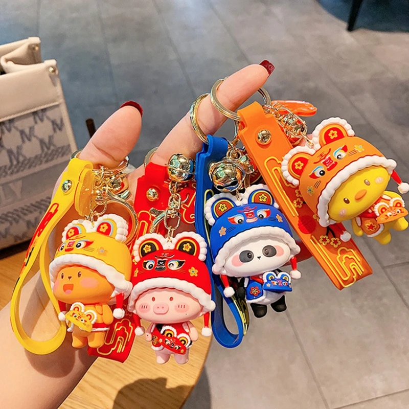 Resin Keychain Creative Keychains Women Bag Pendant Small Gift Cartoon Cute Tiger Fashion Jewelry Accessories
Resin Keychain Creative Keychains Women Bag Pendant Small Gift Cartoon Cute Tiger Fashion Jewelry Accessories