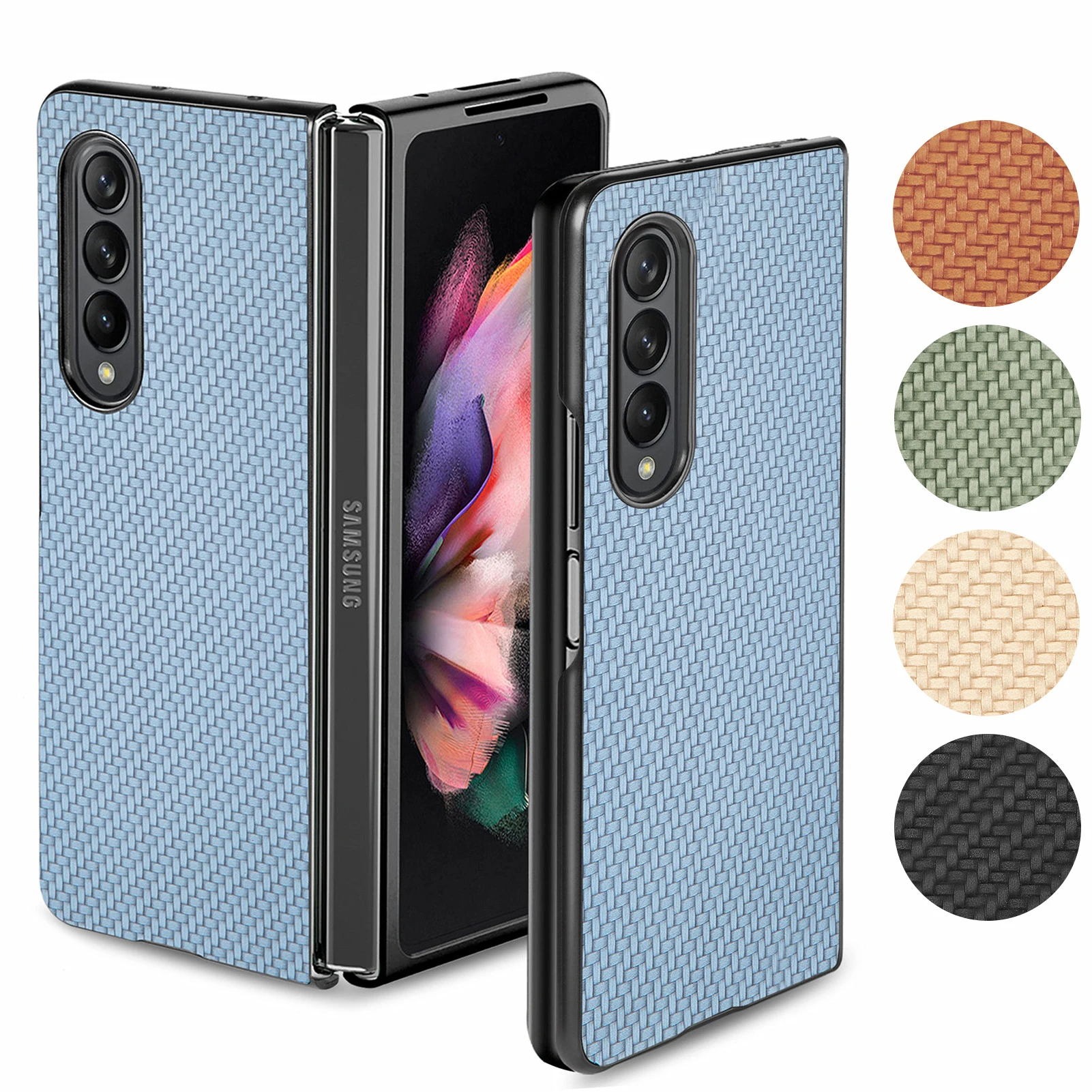 Чехол из углеродного волокна для Samsung Galaxy Z Fold 3 5G Fold3 противоударный защитный чехол с защитой от отпечатков пальцев Funda противоударный Capa Coque
Чехол из углеродного волокна для Samsung Galaxy Z Fold 3 5G Fold3 противоударный защитный чехол с защитой от отпечатков пальцев Funda противоударный Capa Coque