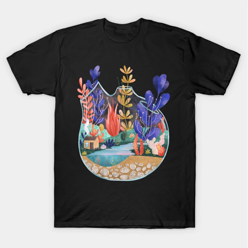 Men's T-Shirt Wood Terrarium Print Cotton Tshirt Men Women Short Sleeve Top 2022 Summer Popular Tees Street Style Breathable
Men's T-Shirt Wood Terrarium Print Cotton Tshirt Men Women Short Sleeve Top 2022 Summer Popular Tees Street Style Breathable