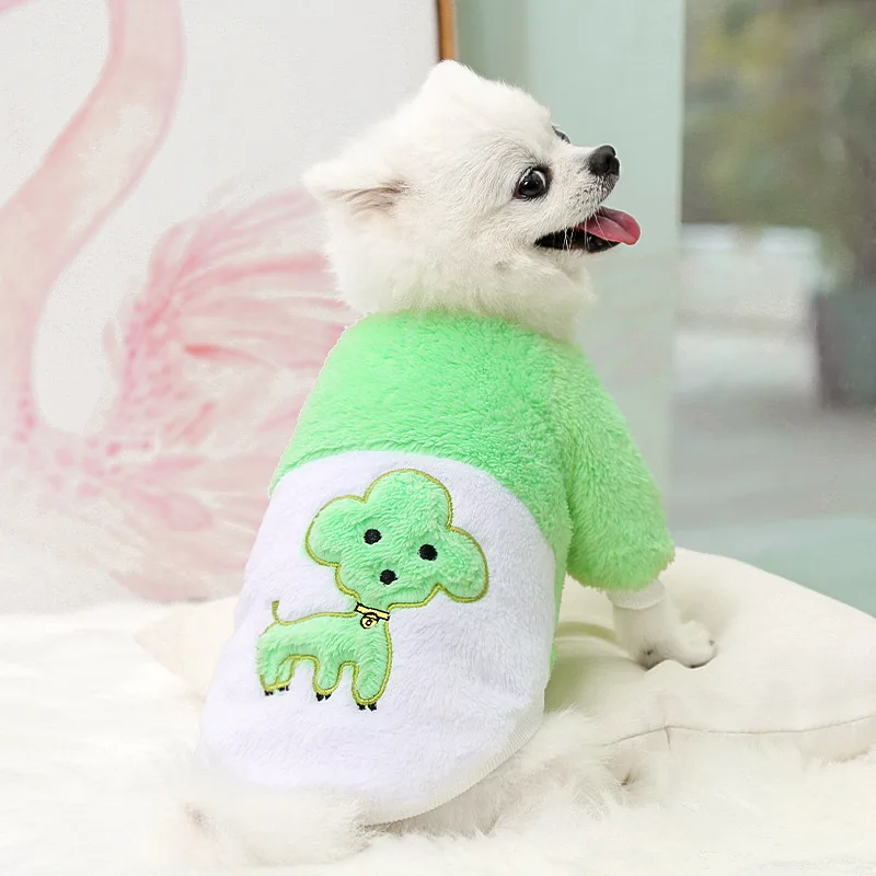 2022 New Cute Teddy Dog Clothes Plush Cozy Keep Warm Hoodie Pet Bichon Small Dogs Clothing Autumn Winter Pets Supplies
2022 New Cute Teddy Dog Clothes Plush Cozy Keep Warm Hoodie Pet Bichon Small Dogs Clothing Autumn Winter Pets Supplies