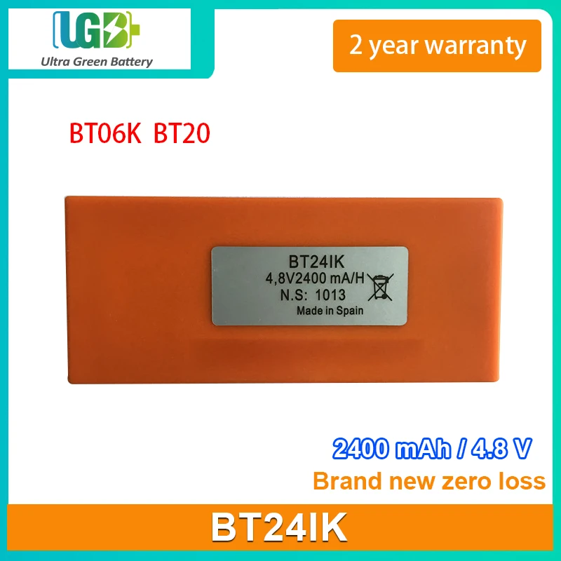 UGB Новая батарея для KUSI BT06K BT24IK BT20 CB70 зарядное устройство 2400 мАч 4 8 в