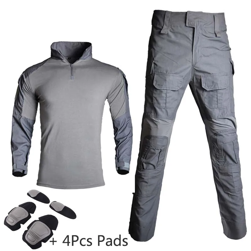Tactical Suits Military Uniform Windbreaker Breathable Camouflage Army Clothes Combat Shirt Cargo Pant Suit Assualt Men Clothing
Tactical Suits Military Uniform Windbreaker Breathable Camouflage Army Clothes Combat Shirt Cargo Pant Suit Assualt Men Clothing