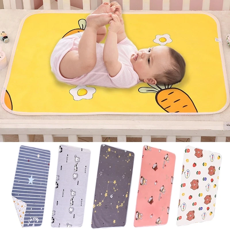 Reusable Baby Changing Mats Cover Baby Diaper Mattress Diaper for Newborn Kids Cotton Waterproof Changing Pats Floor Play Mat
Reusable Baby Changing Mats Cover Baby Diaper Mattress Diaper for Newborn Kids Cotton Waterproof Changing Pats Floor Play Mat