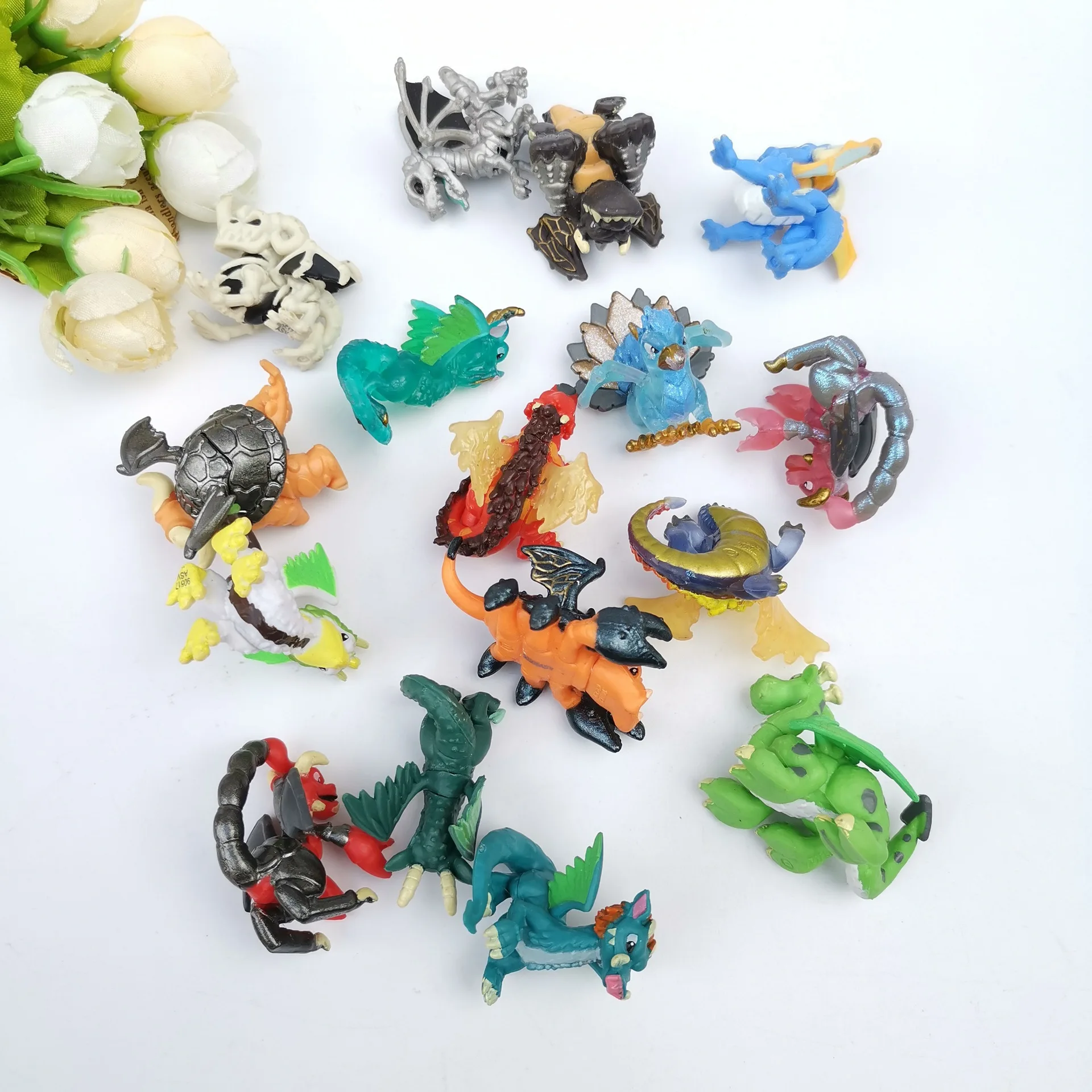 10pcs 3cm Cartoon Dragon Action Figure doll Pvc Models Multi color Monster dragon knight
10pcs 3cm Cartoon Dragon Action Figure doll Pvc Models Multi color Monster dragon knight