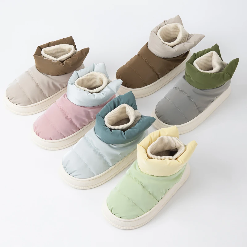 TUINANLE Winter Warm Toast Women Men Slippers Plush Non-Slip Cotton Indoor Fur Outdoor Home Thick EVA Sole Ladies Couples Shoes
TUINANLE Winter Warm Toast Women Men Slippers Plush Non-Slip Cotton Indoor Fur Outdoor Home Thick EVA Sole Ladies Couples Shoes