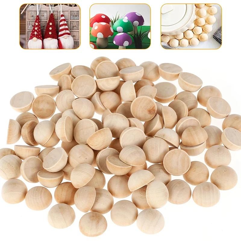 15-30Mm Manual Half Wood Bead, Unprocessed Split Wood Ball, Solid Wood Hemisphere For Diy Project Home Decoration
15-30Mm Manual Half Wood Bead, Unprocessed Split Wood Ball, Solid Wood Hemisphere For Diy Project Home Decoration