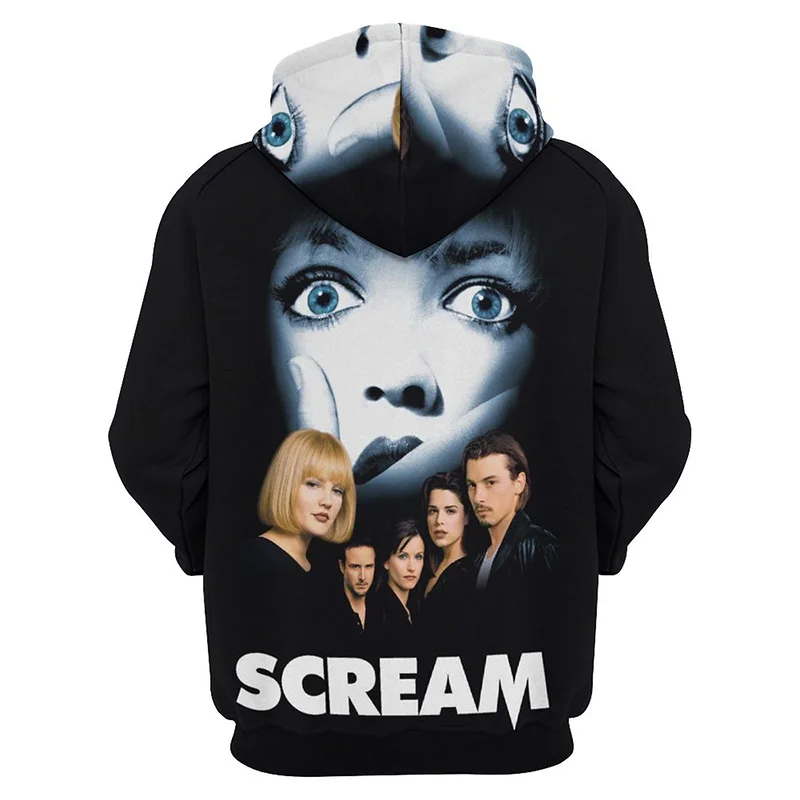 Scream Hoodie Men Clothing New 3D Horror Movie Print New in Hoodies Sweatshirts Women Harajuku Fashion y2k Pullover Hooded Hoody
Scream Hoodie Men Clothing New 3D Horror Movie Print New in Hoodies Sweatshirts Women Harajuku Fashion y2k Pullover Hooded Hoody
