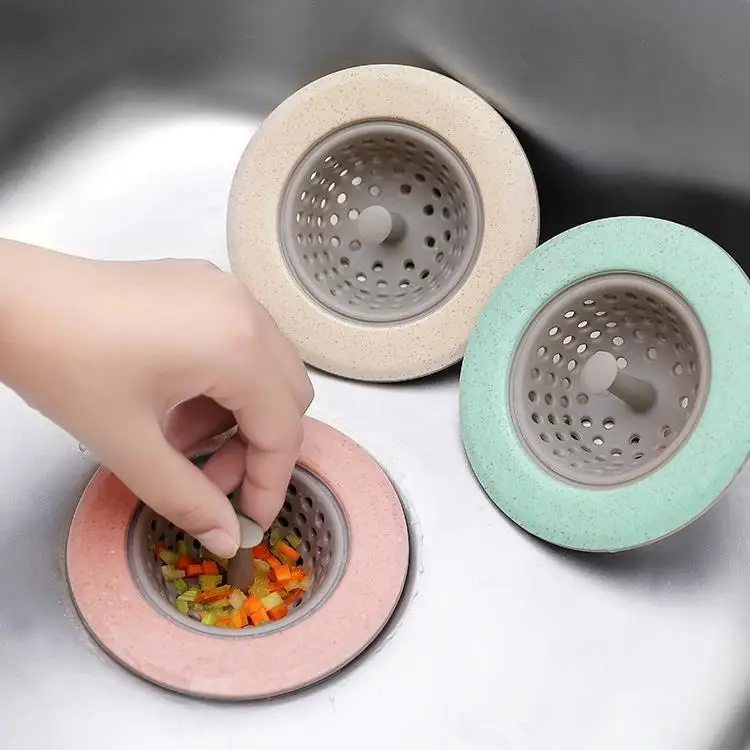 Kitchen Sink Filter Silicone Strainer Bathroom Drain Sink Cover Sewer Hair Filter Bathroom Sink Sewer Filter Kitchen Accessories
Kitchen Sink Filter Silicone Strainer Bathroom Drain Sink Cover Sewer Hair Filter Bathroom Sink Sewer Filter Kitchen Accessories