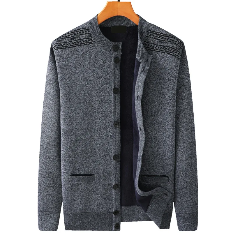 Winter Autumn Men Clothing Sweater Neck Warm Coats New Knitted Fashion Thick Mens L-3xl Cardigan Cardigan Causal Men Knitted
Winter Autumn Men Clothing Sweater Neck Warm Coats New Knitted Fashion Thick Mens L-3xl Cardigan Cardigan Causal Men Knitted