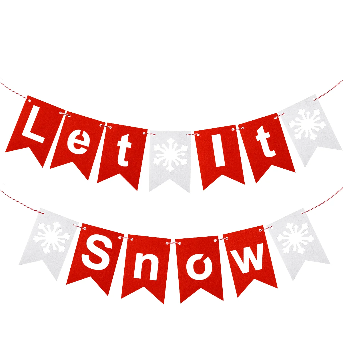 Banner with Snowflake: Winter Christmas Party Fireplace Mantel Garland Decoration
Banner with Snowflake: Winter Christmas Party Fireplace Mantel Garland Decoration