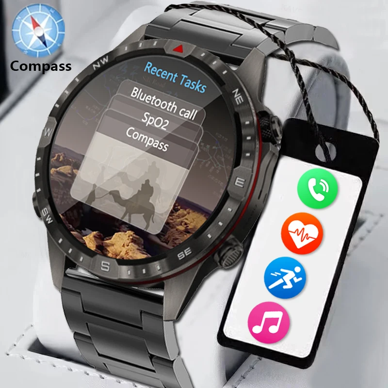 2023 New NFC Smart Watch Men's Full Touch Screen compass Sports Fitness Watch Waterproof Bluetooth Android iOS Smart Watch Men's
2023 New NFC Smart Watch Men's Full Touch Screen compass Sports Fitness Watch Waterproof Bluetooth Android iOS Smart Watch Men's