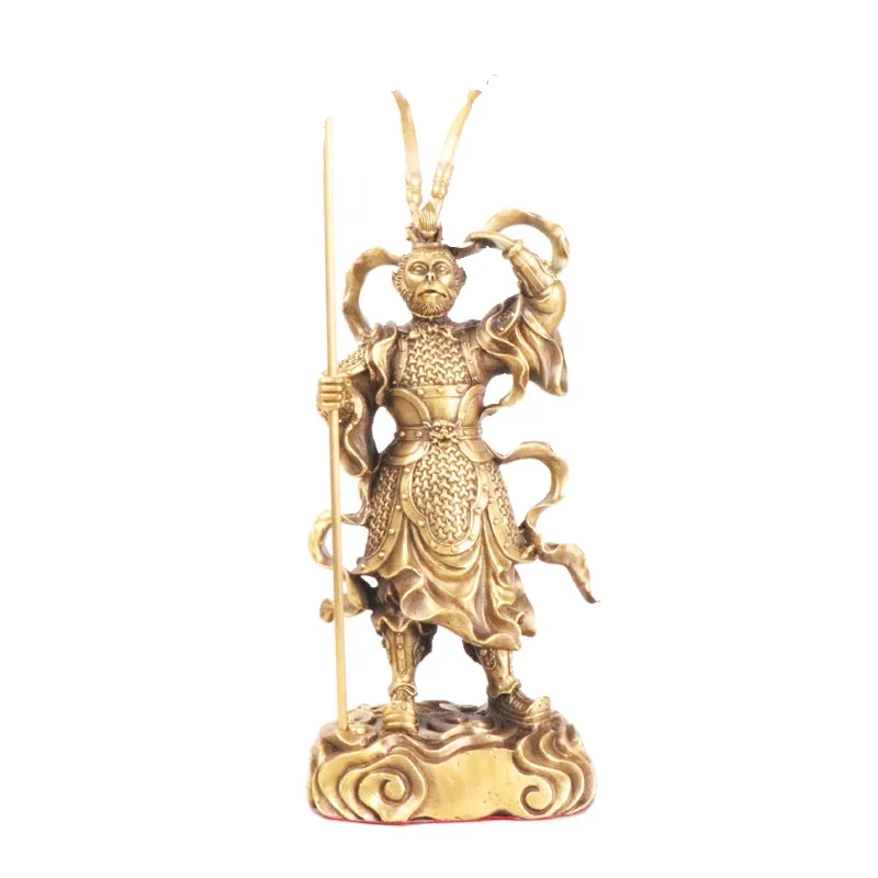 LAOJUNLU из чистой меди Sun Wukong Обезьяна Король домашний офис гостиная украшения ремесла маленький китайский традиционный стиль антиквариат
LAOJUNLU из чистой меди Sun Wukong Обезьяна Король домашний офис гостиная украшения ремесла маленький китайский традиционный стиль антиквариат