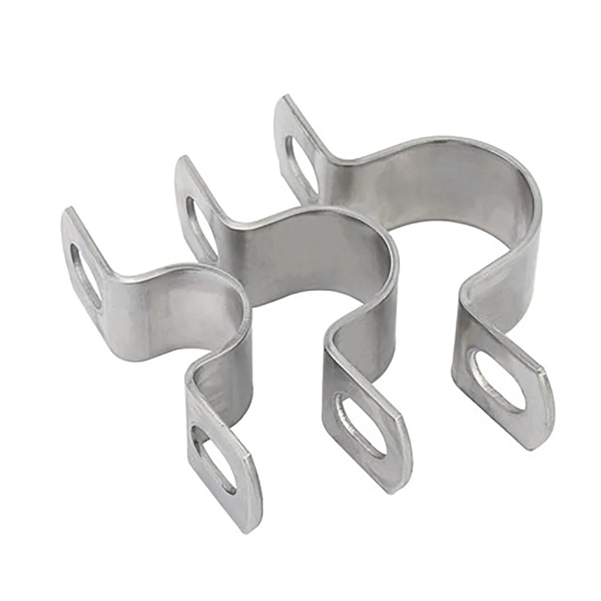 304 Stainless Steel Thickened Fixed Ohm / U-Shaped Bracket / Hose Clamp And Water Pipe Buckle
304 Stainless Steel Thickened Fixed Ohm / U-Shaped Bracket / Hose Clamp And Water Pipe Buckle