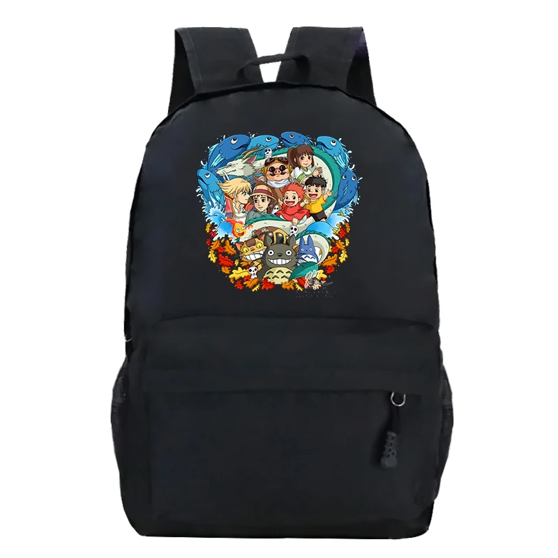 Аниме дорожные сумки Hayao Miyazaki Kawaii Ponyo, школьные ранцы, рюкзак для ноутбука Howl, модная женская сумка, школьный рюкзак для студентов
Аниме дорожные сумки Hayao Miyazaki Kawaii Ponyo, школьные ранцы, рюкзак для ноутбука Howl, модная женская сумка, школьный рюкзак для студентов