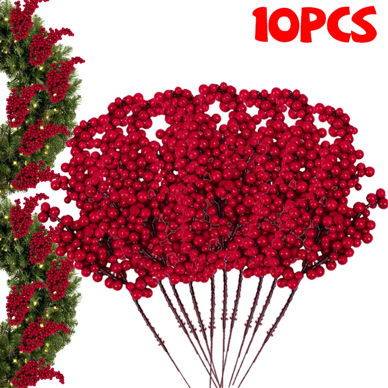 Искусственные красные ягоды для украшения 60 шт
Искусственные красные ягоды для украшения 60 шт